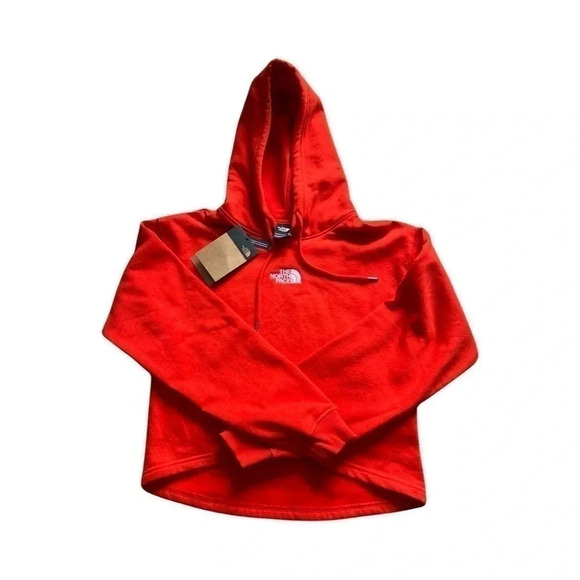 The‎ North Face Cropped Hoodie Women’s XS Activewear Athletic Sweatshirt - Picture 1 of 4